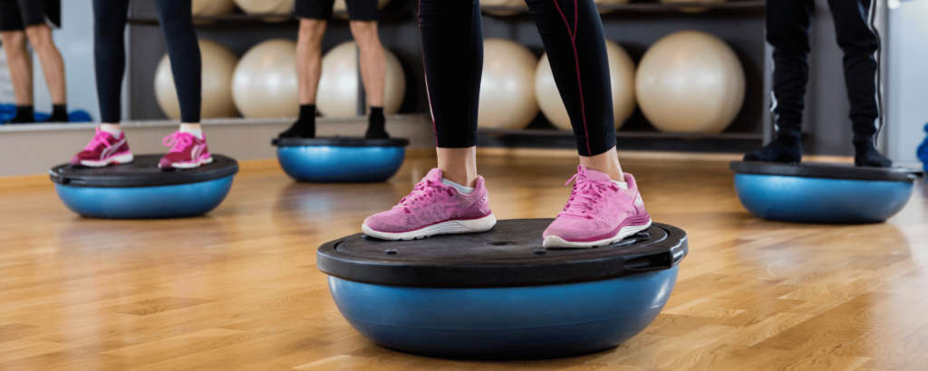 Entrenamiento con bosu